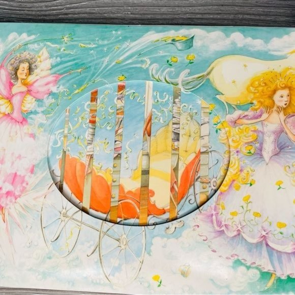 If you love a fairy tail sliding picture HC book Cinderella &the frog prince - Picture 2 of 6